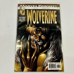 Marvel Knights Wolverine #13 Marvel Comics Book NM 2003